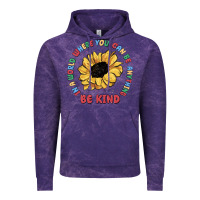 In A World Where You Can Be Anything Be Kind Vintage Hoodie | Teevron
