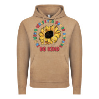 Vintage Coffee in a world where you can be anything be kind Vintage Hoodie - MaliasSmallBusiness