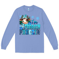 Colony Blue I'm freakin freezin Long Sleeve Tee - MaliasSmallBusiness