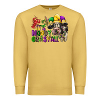 Antique Gold its moody gras yall Premium Sweatshirt - CowGirlArtShop