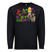 Black its moody gras yall Premium Sweatshirt - CowGirlArtShop