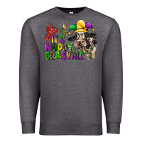 Charcoal Heather its moody gras yall Premium Sweatshirt - CowGirlArtShop