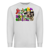 Dove Grey its moody gras yall Premium Sweatshirt - CowGirlArtShop