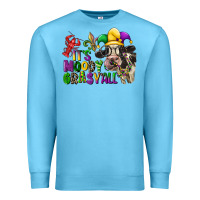 Ocean Blue its moody gras yall Premium Sweatshirt - CowGirlArtShop