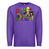 Purple its moody gras yall Premium Sweatshirt - CowGirlArtShop