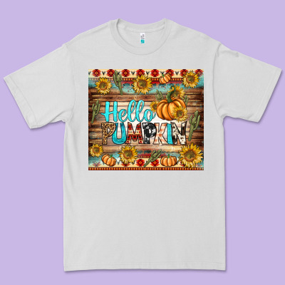 Hello Pumpkin Tumbler Premium Tee Designed By Bundleandbundleshop