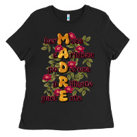 Black ella es mamá Ladies Tee - JahusDesignShop