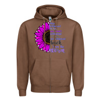 Chestnut I Am The Storm sunflower Zipper Hoodie - Bettercallsaul