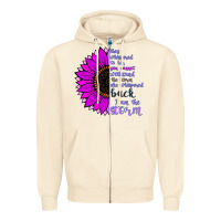 Sandshell I Am The Storm sunflower Zipper Hoodie - Bettercallsaul