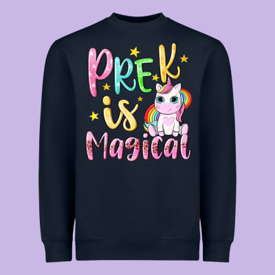 Pre K Is Magical Heavyweight Sweatshirt Designed By Nancycooperartshop
