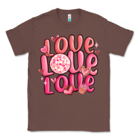 Chestnut love love love valentines day Classic Tee - MaliasSmallBusiness