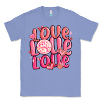 Colony Blue love love love valentines day Classic Tee - MaliasSmallBusiness