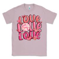 Lilac love love love valentines day Classic Tee - MaliasSmallBusiness