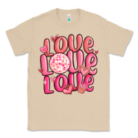 Mushroom love love love valentines day Classic Tee - MaliasSmallBusiness