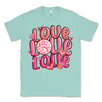 Seafoam love love love valentines day Classic Tee - MaliasSmallBusiness