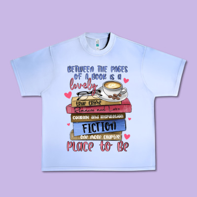 Between The Pages Of A Book Is Lovely Place To Be Urban Heavy Tee Designed By Maliassmallbusiness