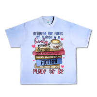 Grape Ice between the pages of a book is lovely place to be Urban Heavy Tee - MaliasSmallBusiness