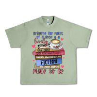 Oil Green between the pages of a book is lovely place to be Urban Heavy Tee - MaliasSmallBusiness