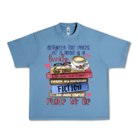 Pebble Blue between the pages of a book is lovely place to be Urban Heavy Tee - MaliasSmallBusiness