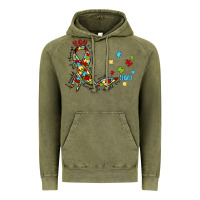 Vintage Olive autism awareness Vintage Hoodie - MaliasSmallBusiness