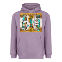 Lavender Adulting is some bullshit Heavyweight Hoodie - TumblerDesignByShophia