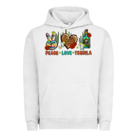 Pigment Lunar Rock Peace Love Tequila Urban Hoodie - BundleAndBundleShop