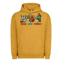 Pigment Peanut Butter Peace Love Tequila Urban Hoodie - BundleAndBundleShop
