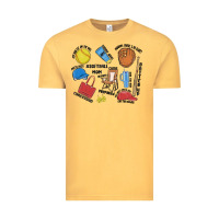 Vintage Mustard softball mom Vintage Tee - MaliasSmallBusiness