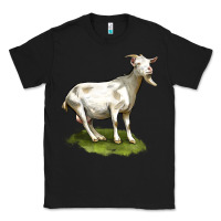 Black cashmere goat Classic Tee - LillyAllenDesigns