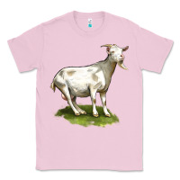 Bubblegum Pink cashmere goat Classic Tee - LillyAllenDesigns