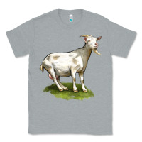 Heather Grey cashmere goat Classic Tee - LillyAllenDesigns