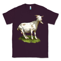 Plum cashmere goat Classic Tee - LillyAllenDesigns
