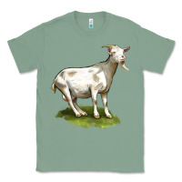 Sage cashmere goat Classic Tee - LillyAllenDesigns