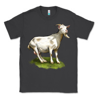 Smoke cashmere goat Classic Tee - LillyAllenDesigns