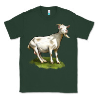 Sports Green cashmere goat Classic Tee - LillyAllenDesigns
