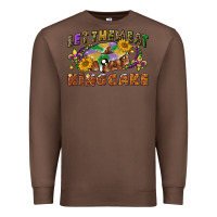 Chestnut let them eat king cake Premium Sweatshirt - CowGirlArtShop