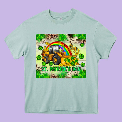 I Dig St Patrick S Day Heavy Core Tee Designed By Jahusdesignshop