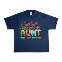 Navy aunt loved kind beautiful Urban Heavy Tee - MaliasSmallBusiness