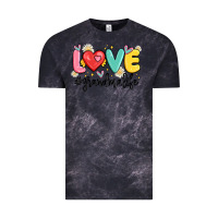 Cloud Black love grandma life Vintage Tee - MaliasSmallBusiness
