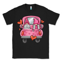 Black valentines day gnome truck Classic Tee - MaliasSmallBusiness