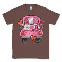 Chestnut valentines day gnome truck Classic Tee - MaliasSmallBusiness