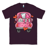Plum valentines day gnome truck Classic Tee - MaliasSmallBusiness