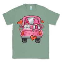 Sage valentines day gnome truck Classic Tee - MaliasSmallBusiness