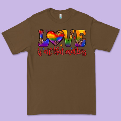 Love Is All That Matters Premium Tee Designed By Jahusdesignshop