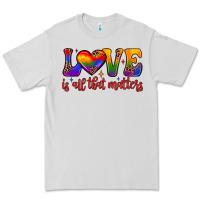 Dove Grey love is all that matters Premium Tee - JahusDesignShop