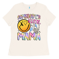 Bone somebody's feral mama Ladies Tee - JahusDesignShop