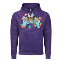 Cloud Purple boy happy easter Vintage Hoodie - MaliasSmallBusiness