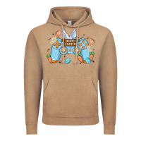 Vintage Coffee boy happy easter Vintage Hoodie - MaliasSmallBusiness