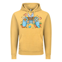 Vintage Mustard boy happy easter Vintage Hoodie - MaliasSmallBusiness