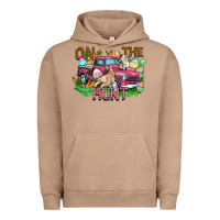 Pigment Burro on the hunt truck Urban Hoodie - FaDigitalArtStudio